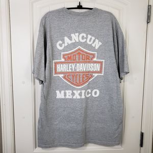 Harley Davidson Cancun Mexico Tee